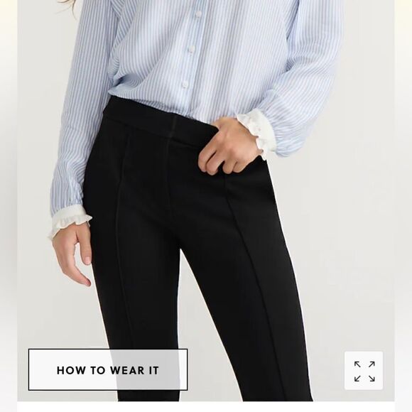 J. Crew Skinny trouser in Italian ponte* - Picture 5 of 8